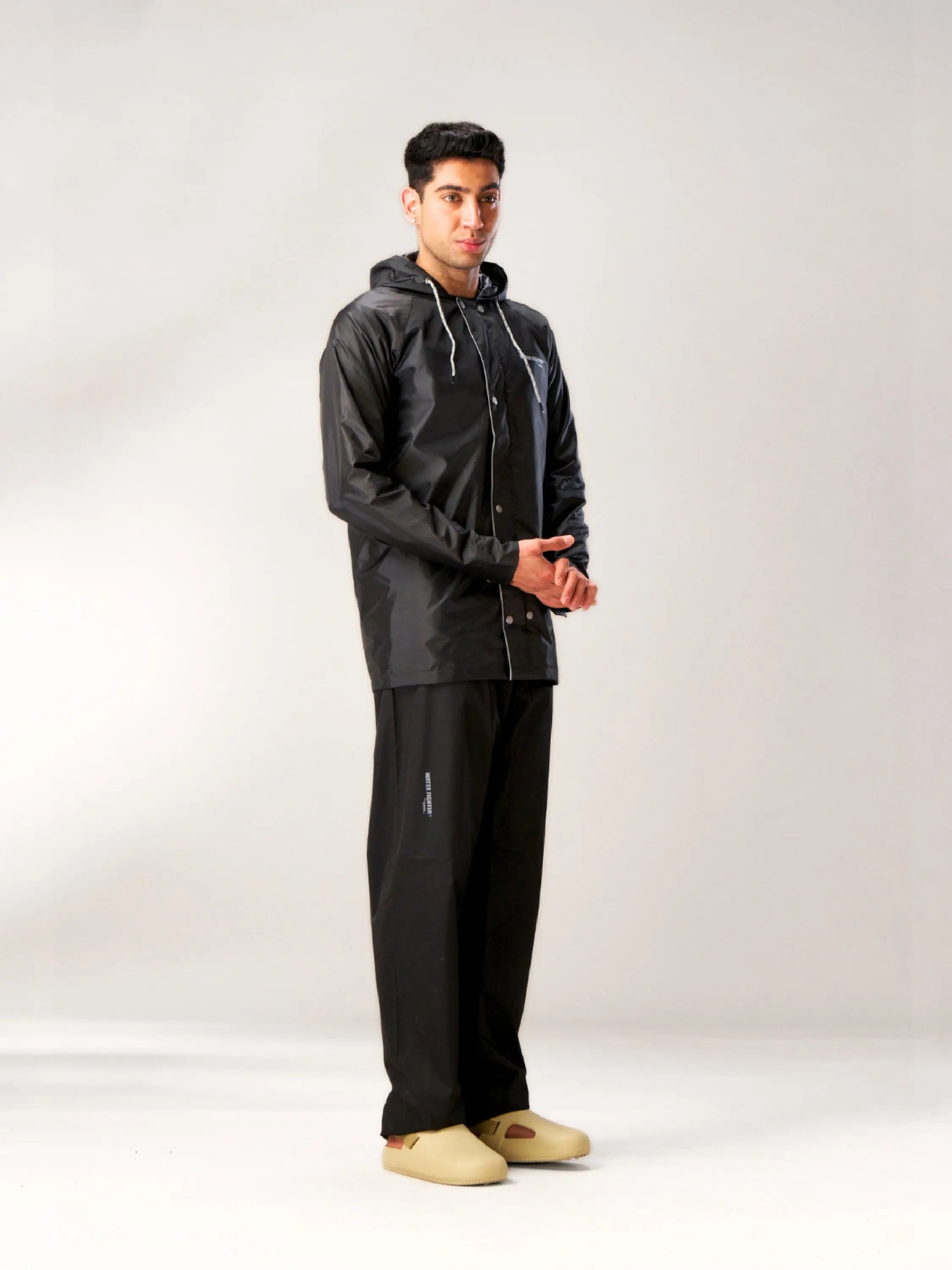 Waterproof Rainsuit for Men – Lightweight Rain jacket with Rain Pant - Zeelretail