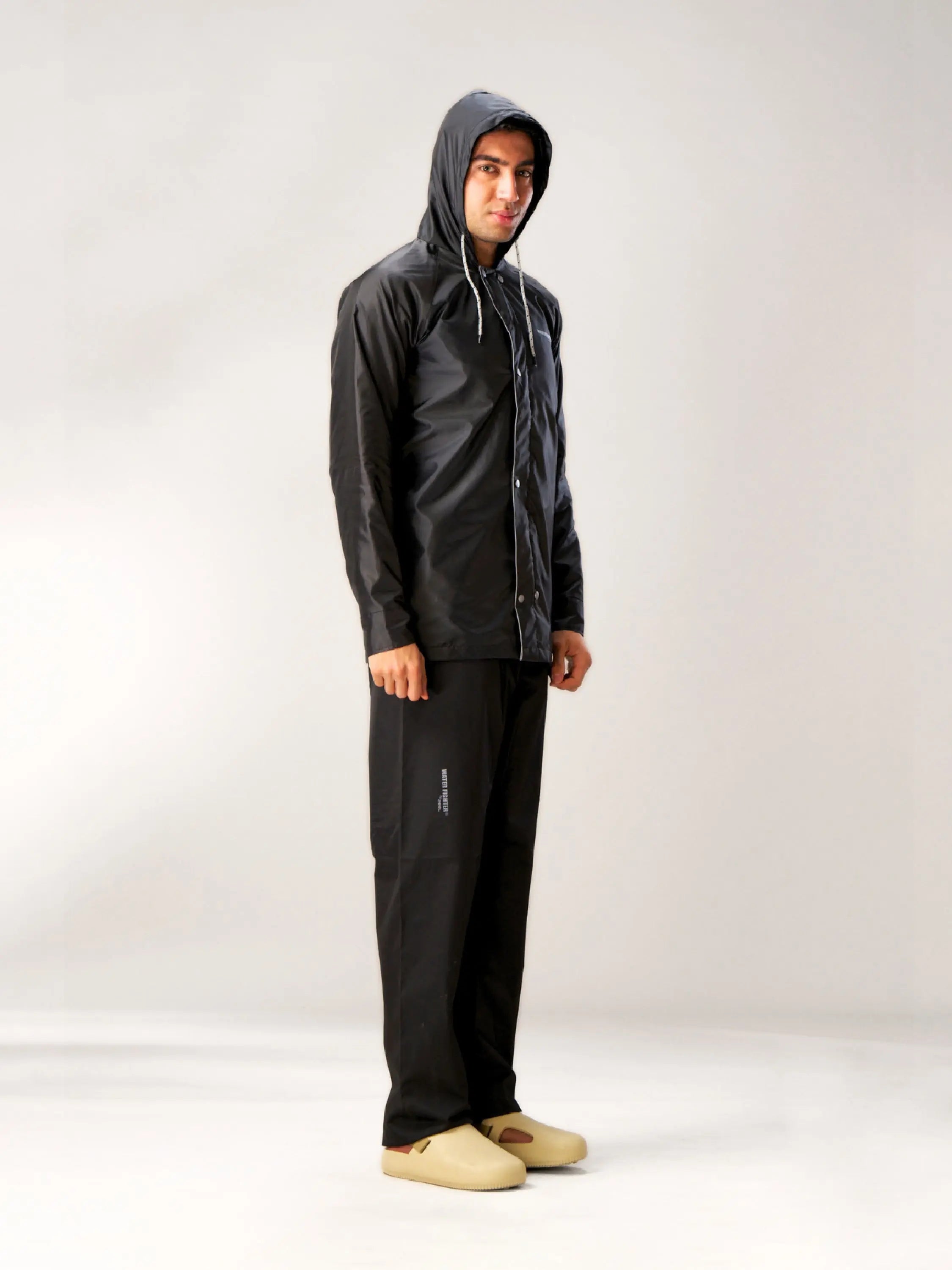 Waterproof Rainsuit for Men – Lightweight Rain jacket with Rain Pant - Zeelretail