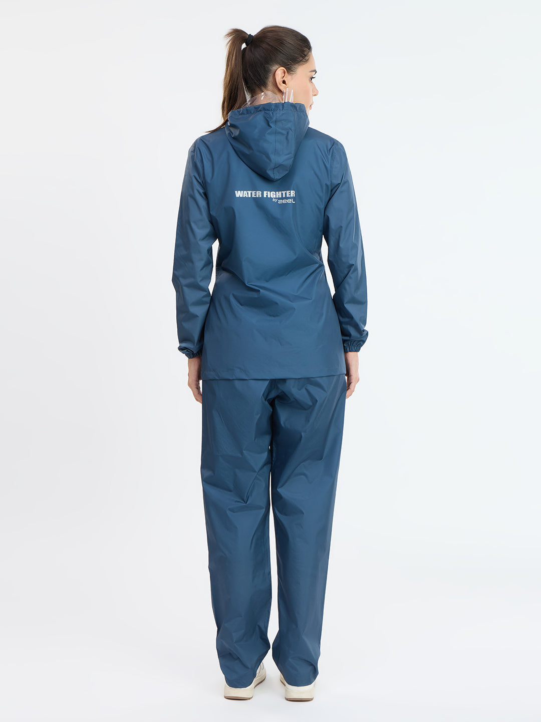 Waterproof Women Solid Color Rain Suit - Zeelretail