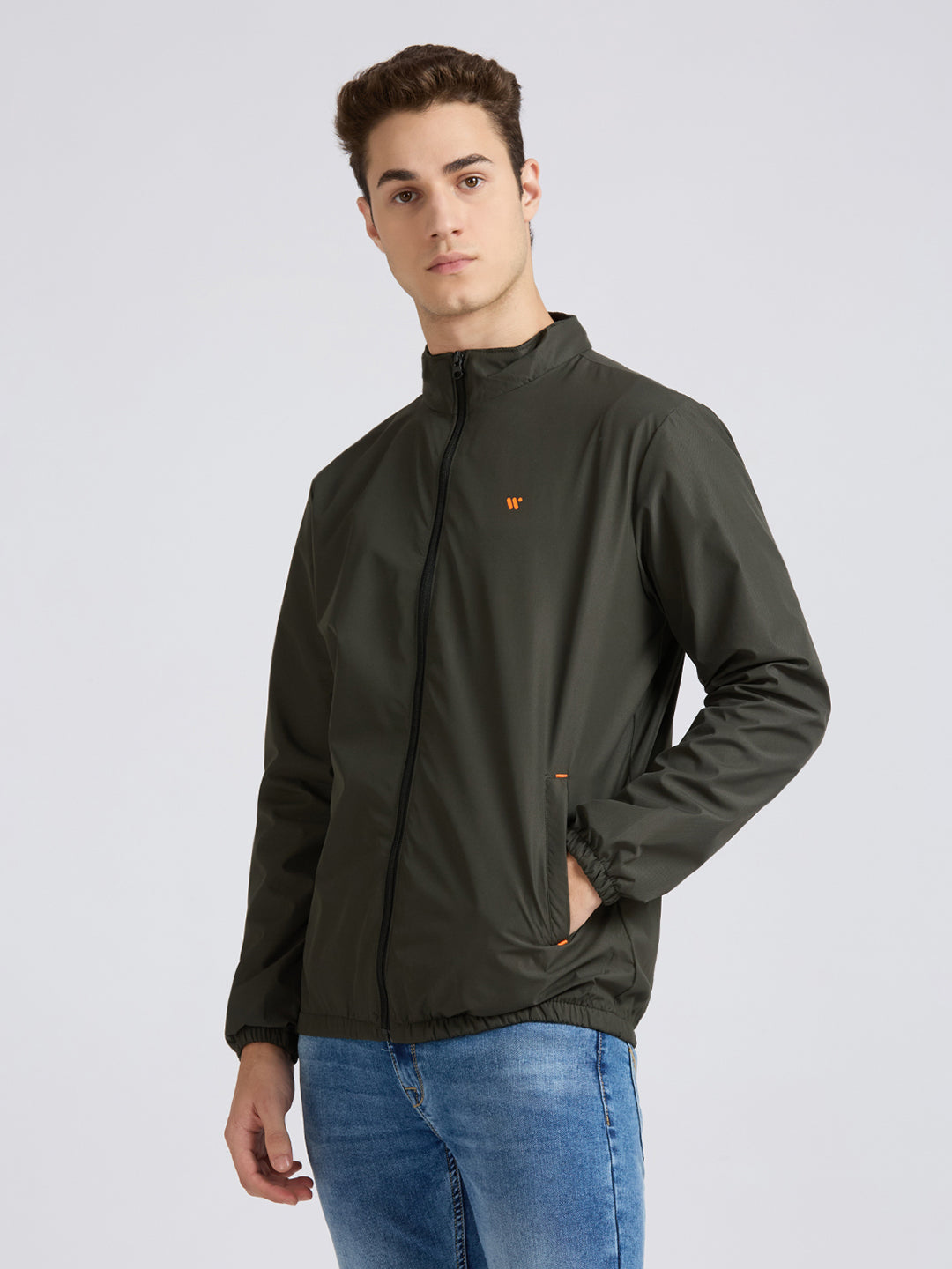 WindFlair Olive Windbreaker - Zeelretail