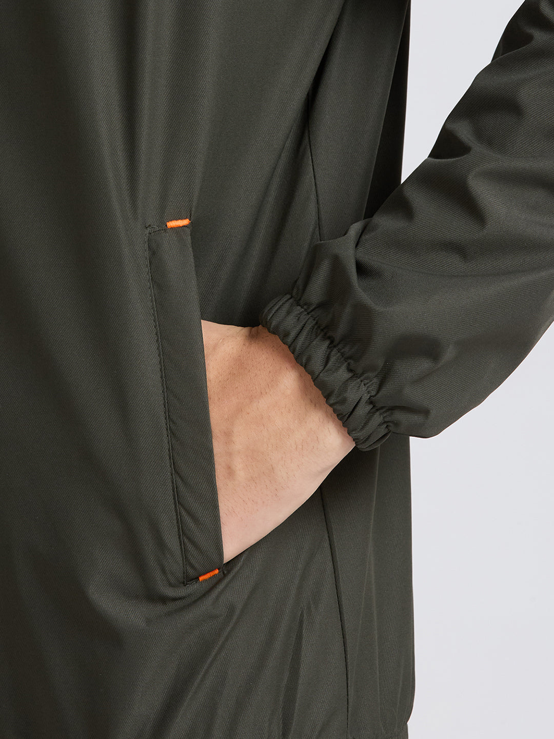 WindFlair Olive Windbreaker - Zeelretail