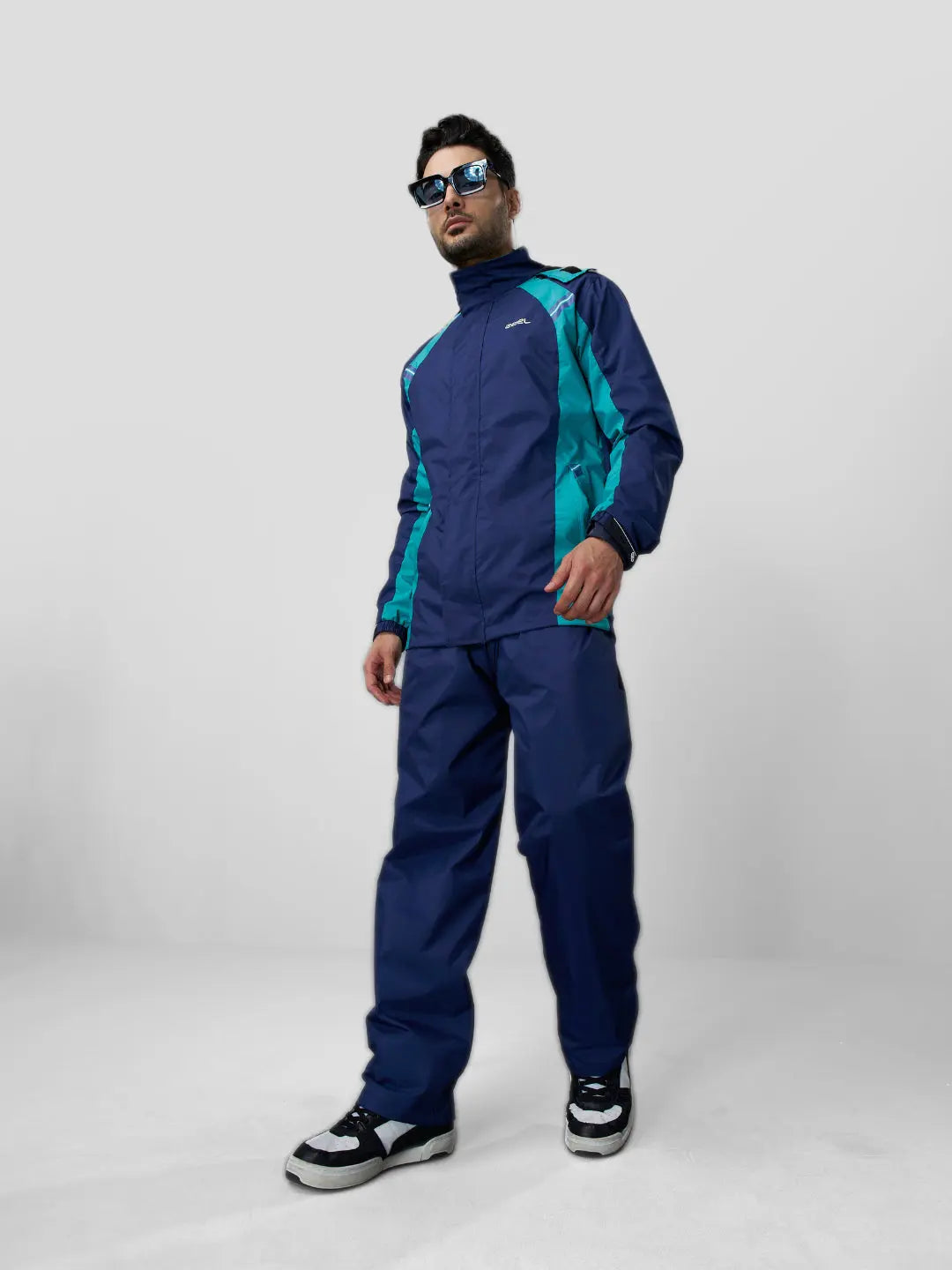 ZEEL GO HIKE BLUE & GREEN RAINSUIT - JS508 - Zeelretail