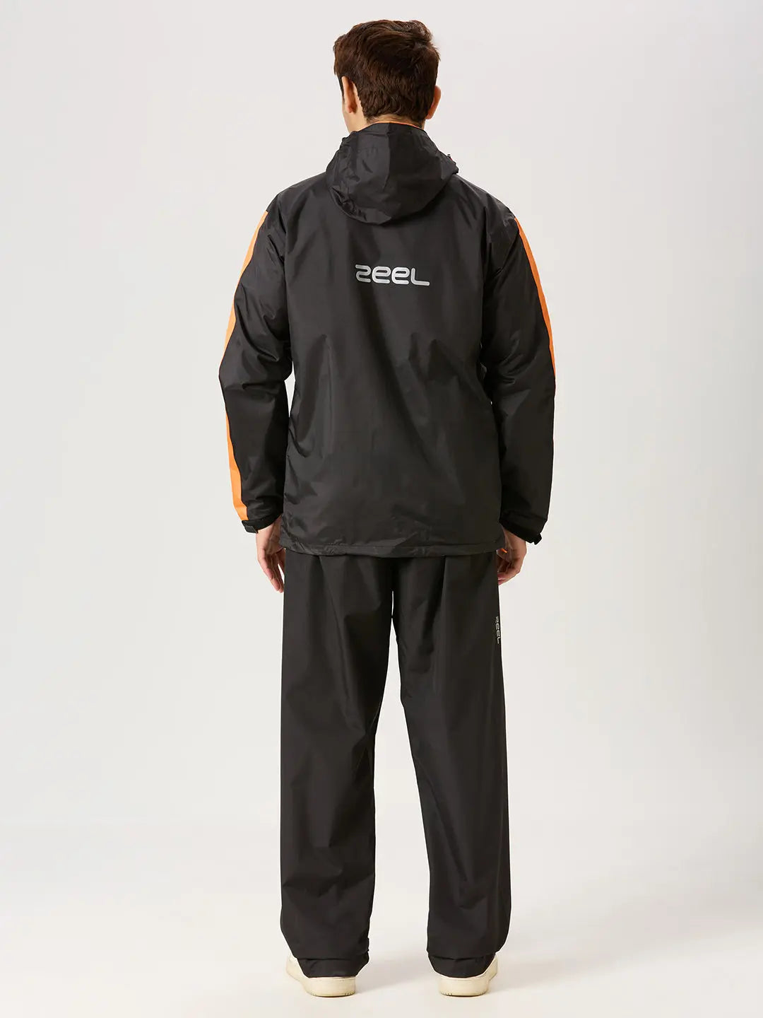 ZEEL Premium Men’s Rainsuit – Waterproof, Windproof - Black EJS702 - Zeelretail