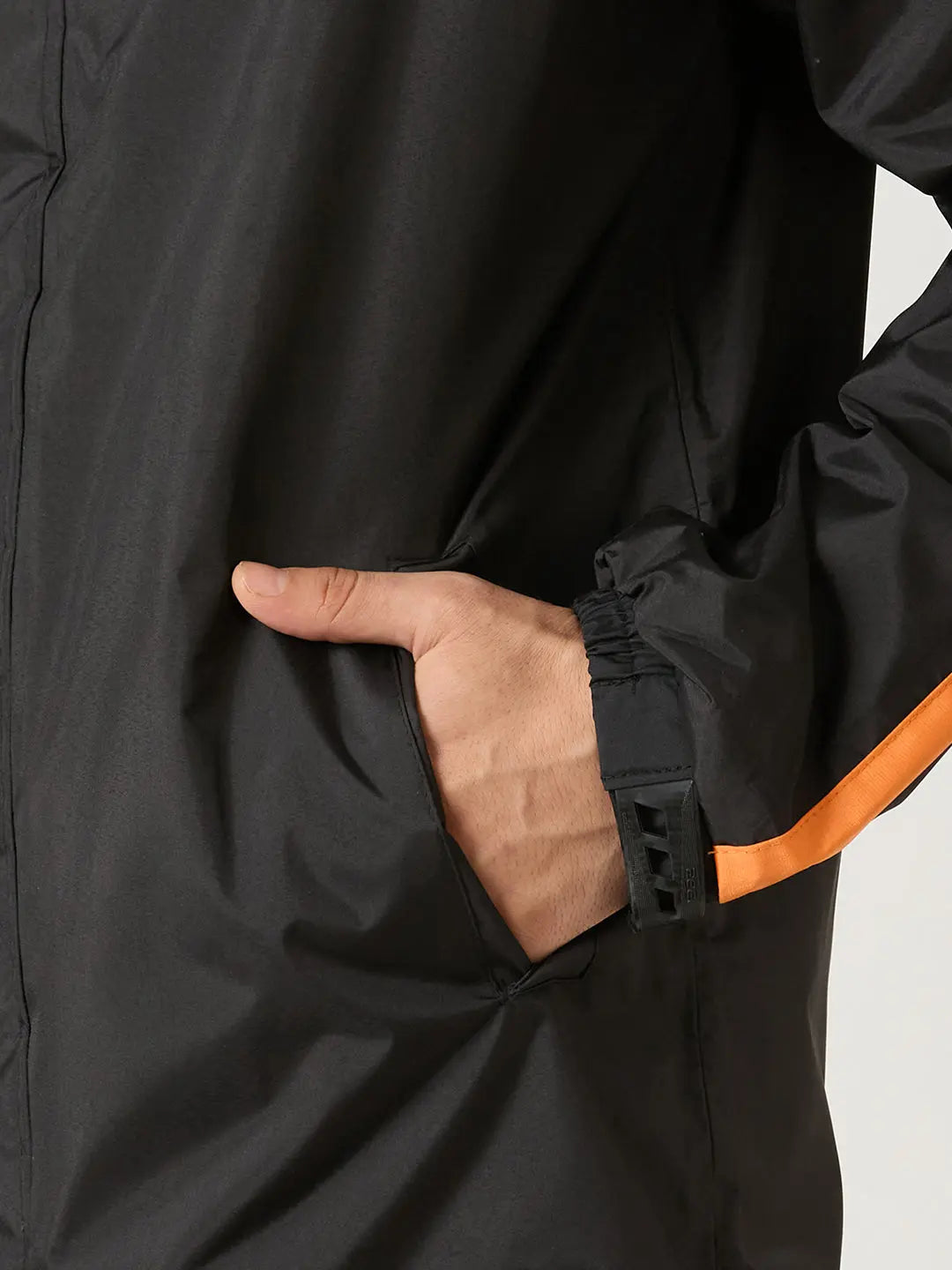 ZEEL Premium Men’s Rainsuit – Waterproof, Windproof - Black EJS702 - Zeelretail