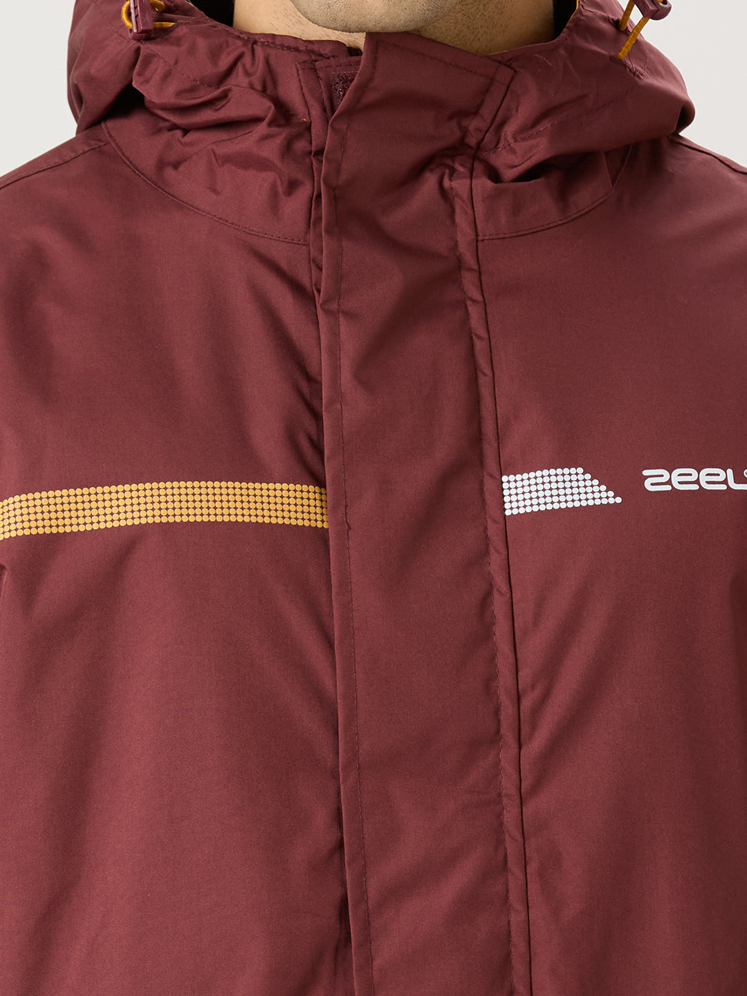 ZEEL Premium Men’s Rainsuit – Waterproof, Windproof - Wine EJS702 - Zeelretail