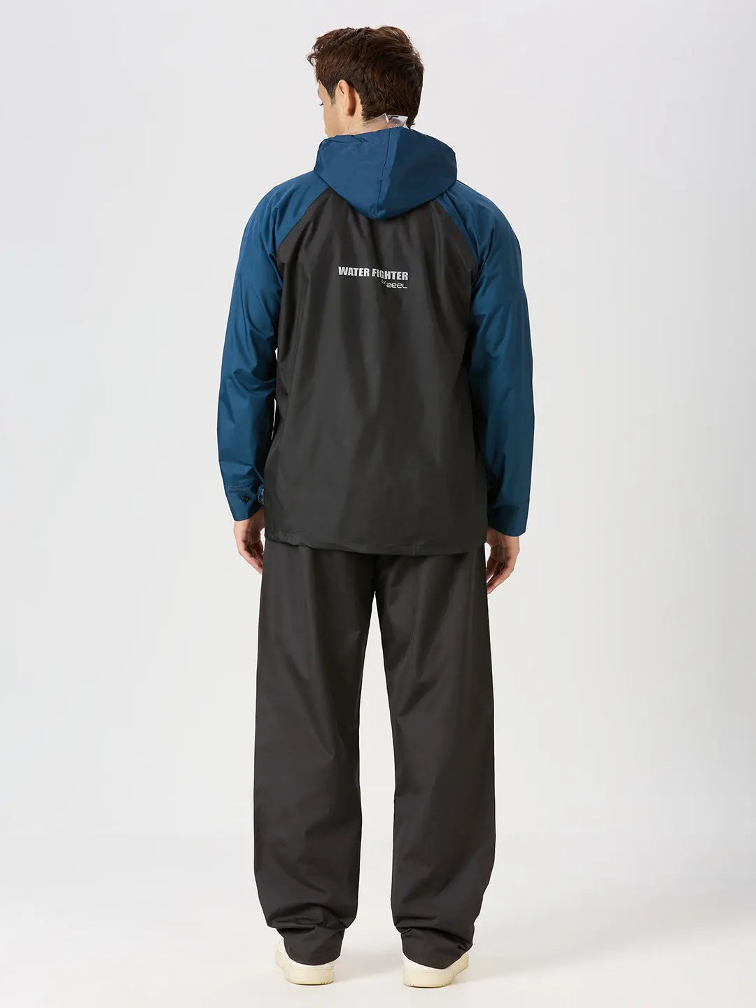 ZEEL WATERPROOF BLACK BLUE RAINSUIT - Zeelretail