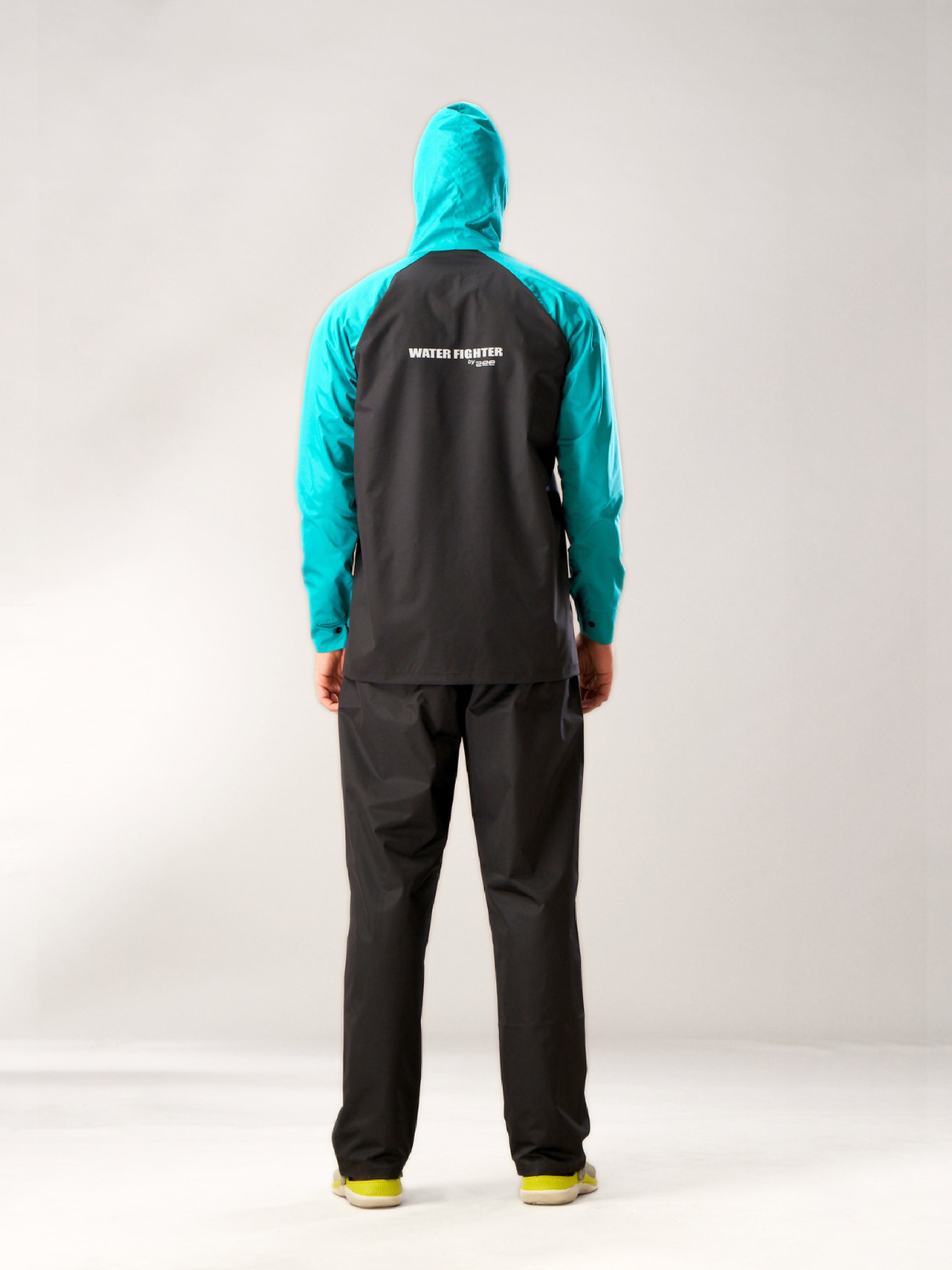 ZEEL WATERPROOF BLACK GREEN RAINSUIT - Zeelretail