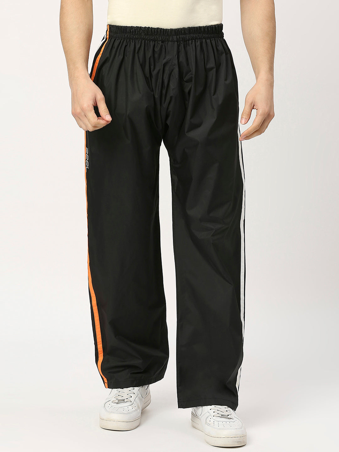 Buy Black  Orange Track Pants for Men by INDIWEAVES Online  Ajiocom