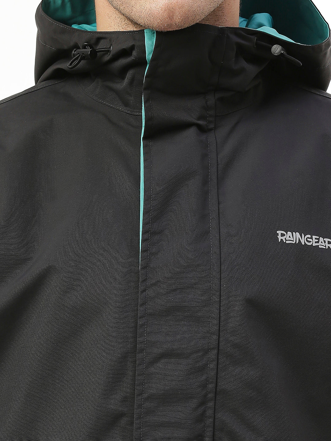 Monsoon Ready Men's Black Waterproof Jacket - ZRS013 - Zeelretail
