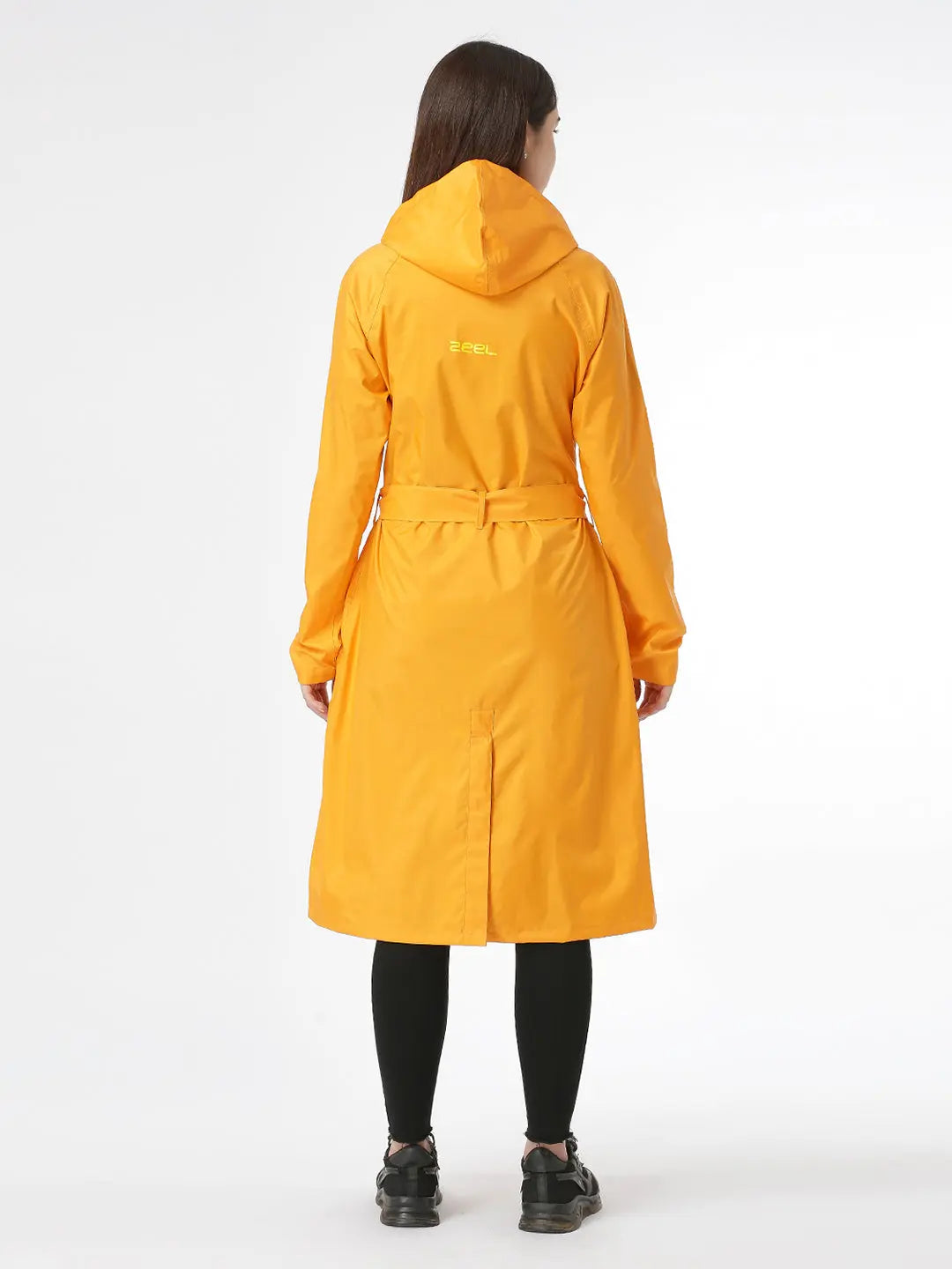 Zeel Diva Yellow Trench Coat - Zeelretail
