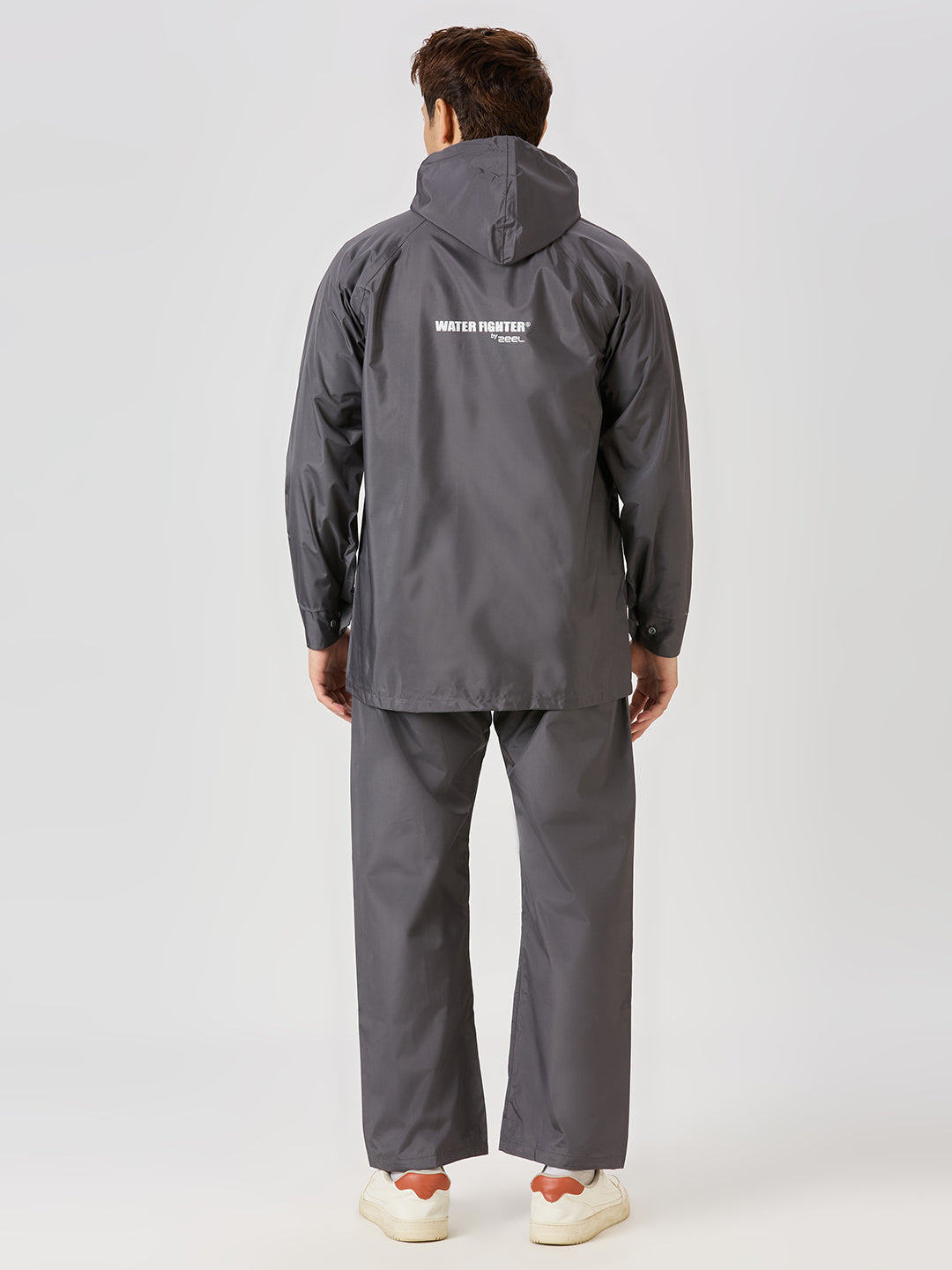 Zeel Men’s Lightweight Rainsuit - Grey EWF79 - Zeelretail