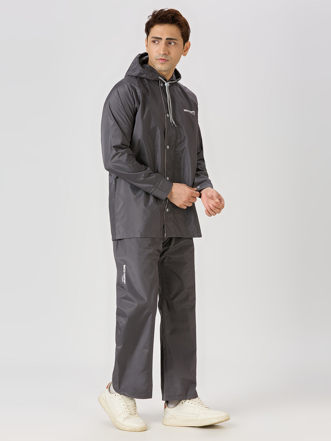 Zeel Men’s Lightweight Rainsuit - Grey EWF79 - Zeelretail