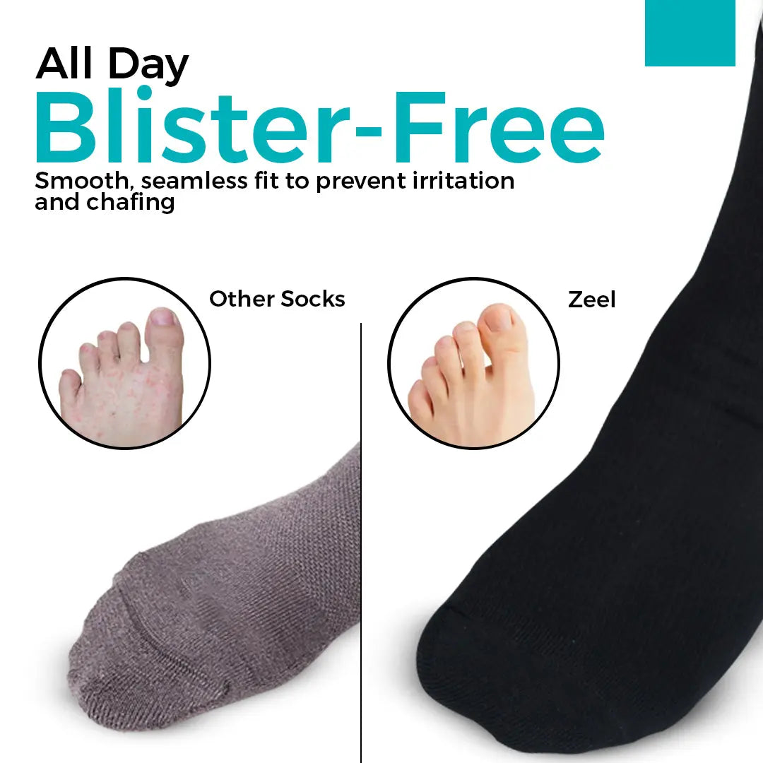 Zeel Men’s Waterproof Socks- Three Layer Construction, Built for Adventure - Zeelretail