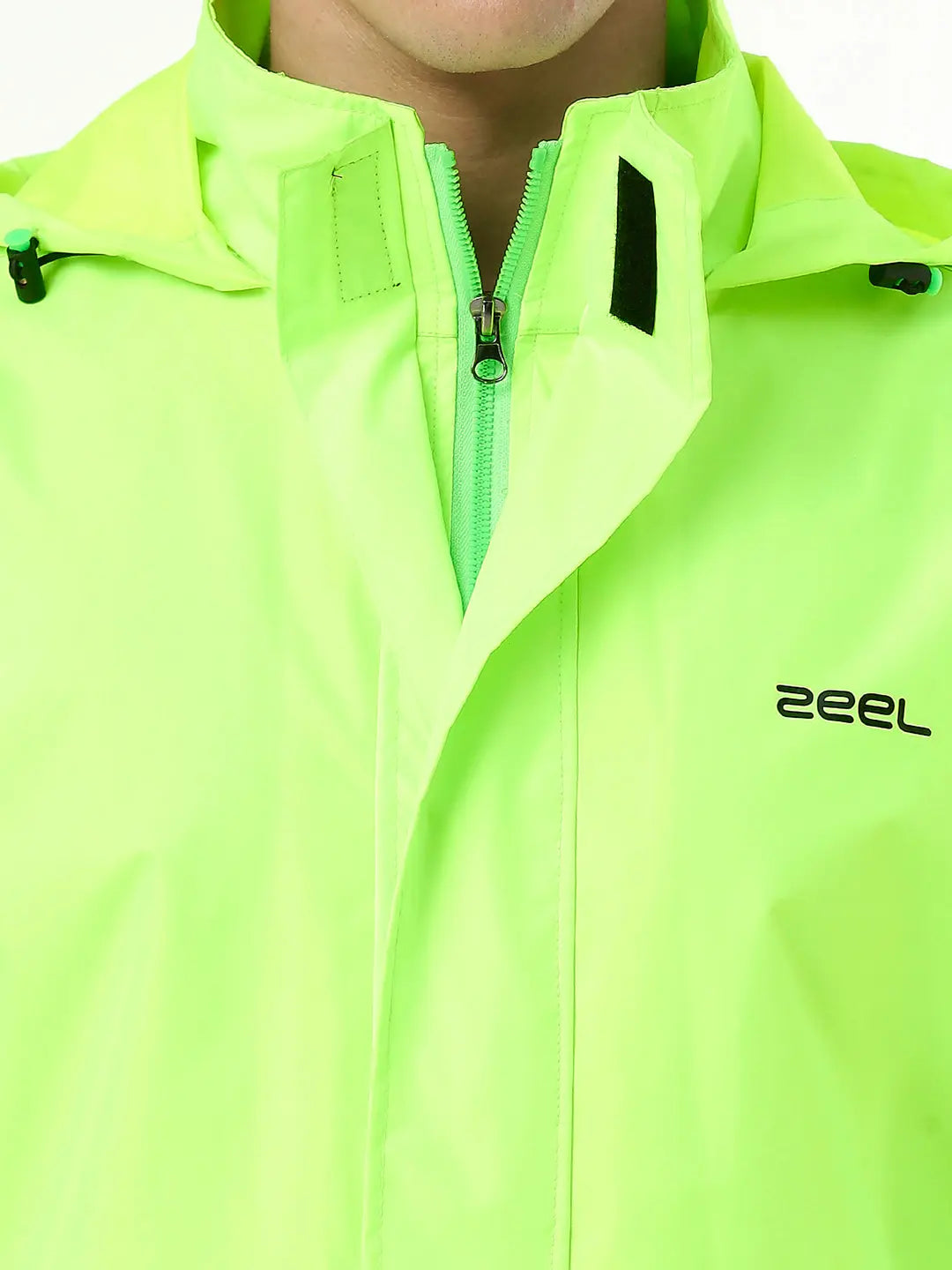 Zeel Mens Neon Green Rainsuit - Zeelretail