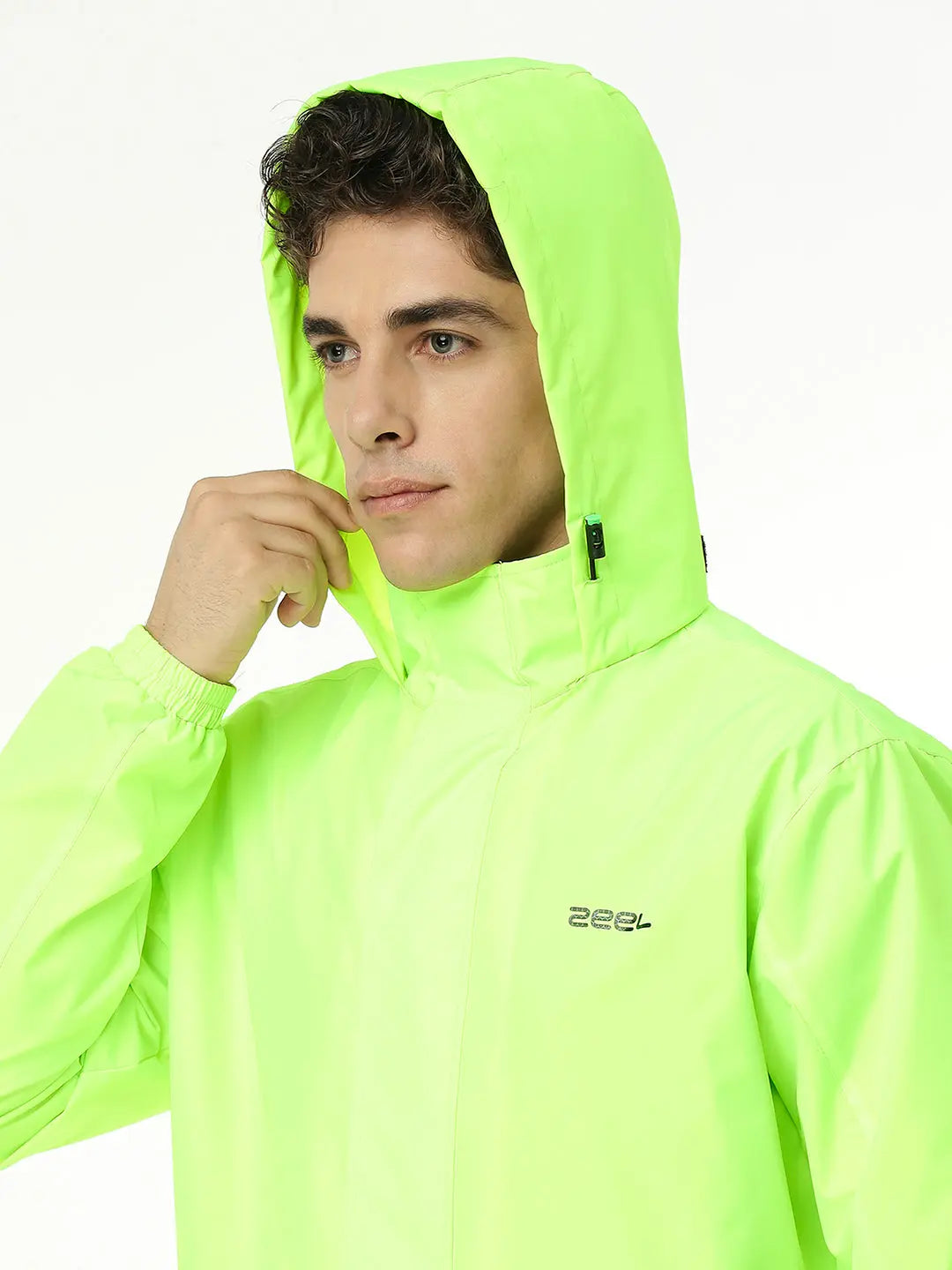 Zeel Mens Neon Green Rainsuit - Zeelretail