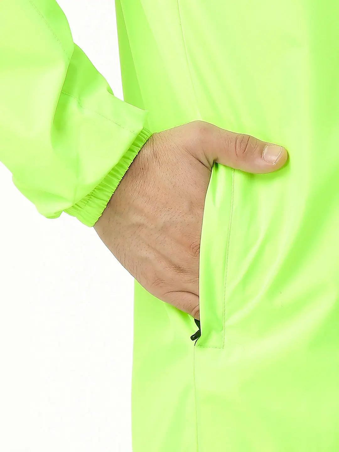 Zeel Mens Neon Green Rainsuit - Zeelretail