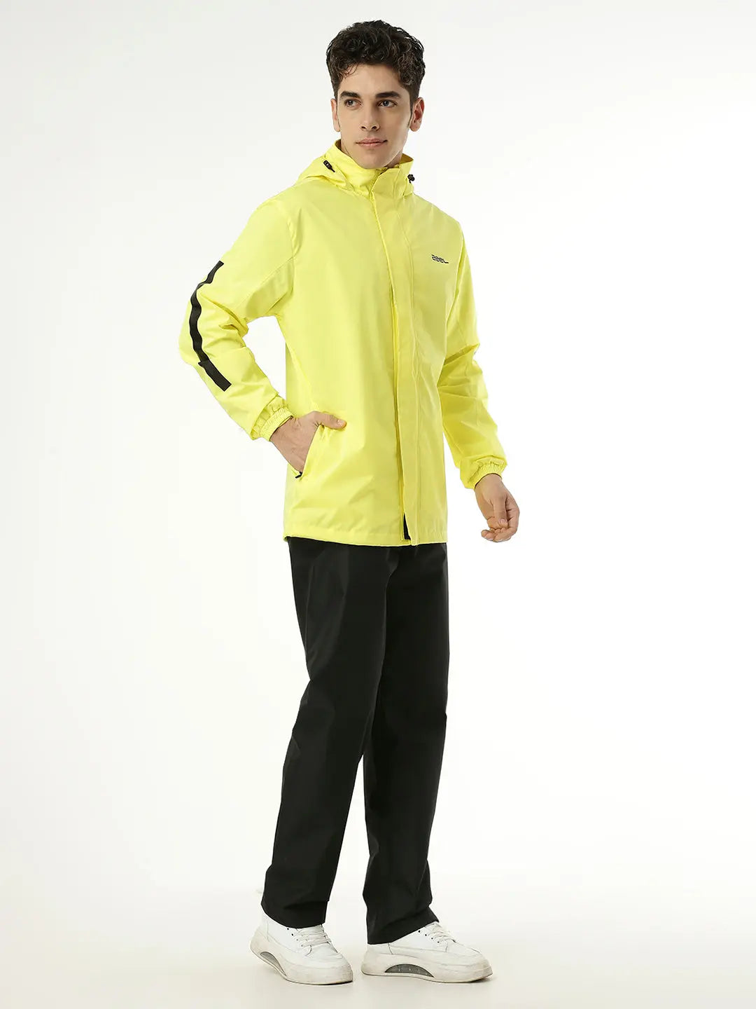 Zeel Mens Neon Yellow Rainsuit - Zeelretail