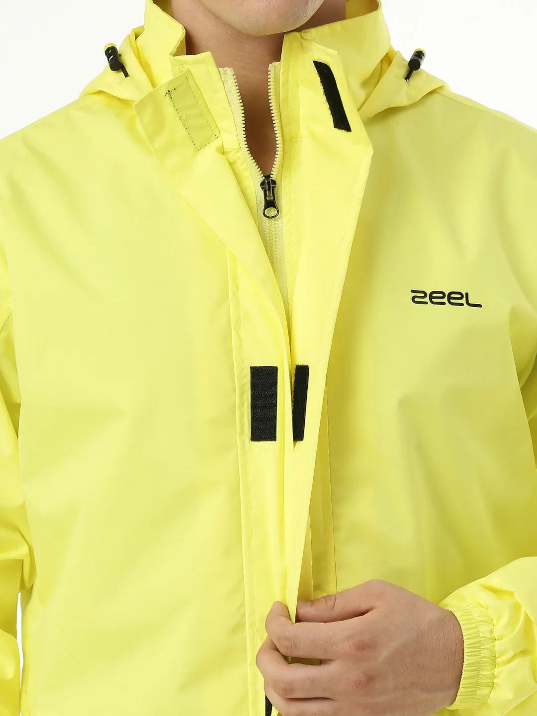 Zeel Mens Neon Yellow Rainsuit - Zeelretail